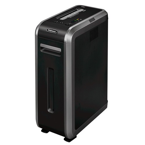 343-Fellowes 125Ci triturador de papel Corte cruzado 23 cm Negro