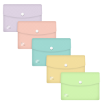 34374-SOBRE BROCHE URBAN TP A6 - SURTIDO PASTEL OXFORD 400187616