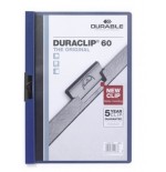 3440-DOSSIER CON CLIP 60 H A4 AZUL OSCURO DURABLE 2209-07