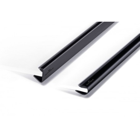 3466-CAJA 25 LOMERAS DE PLASTICO A4 DE 12 MM NEGRO DURABLE 2912-01