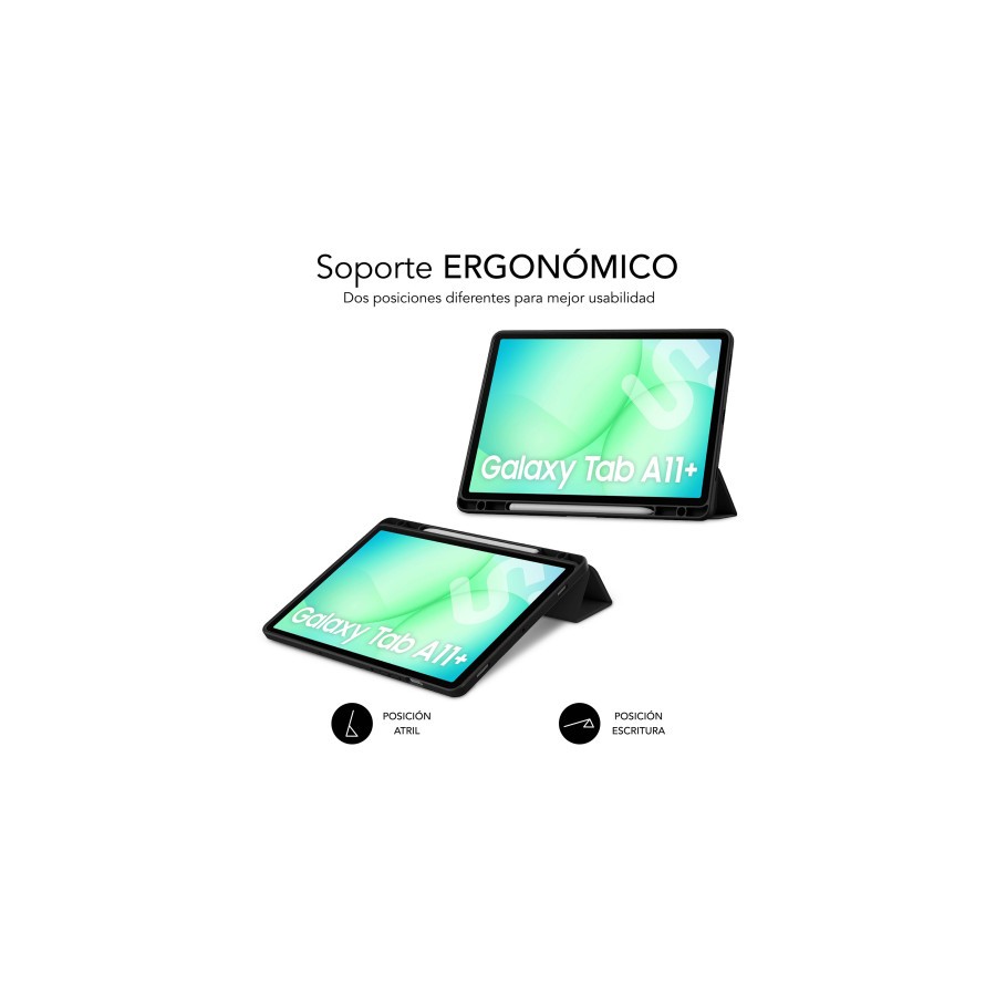 34709-SUBBLIM SUBCST-5SC041 funda para tablet 27,9 cm (11") Libro Negro