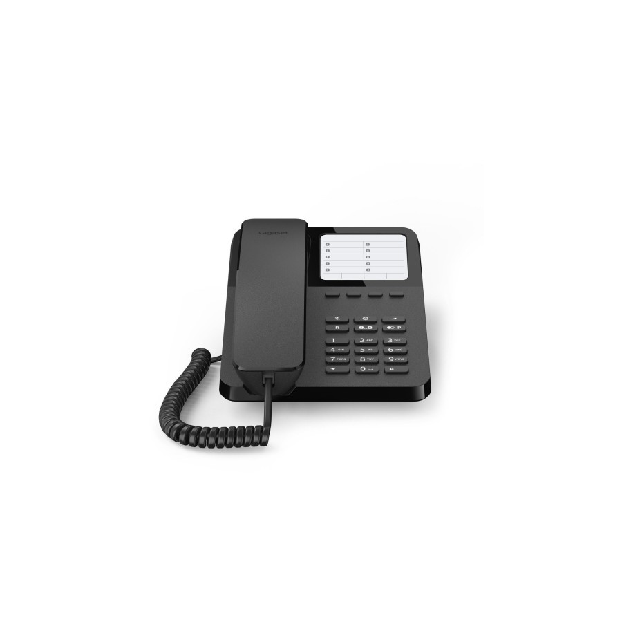 35044-Gigaset DESK 400 Telefono analogico Negro