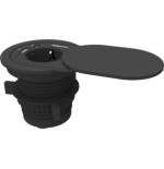 35078-TOMA CARGA + USB A/C DIAMETRO 60/80 CM NEGRO FELLOWES 100137177