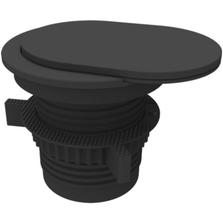 35079-TOMA CARGA + USB A/C DIAMETRO 60/80 CM NEGRO FELLOWES 100137177