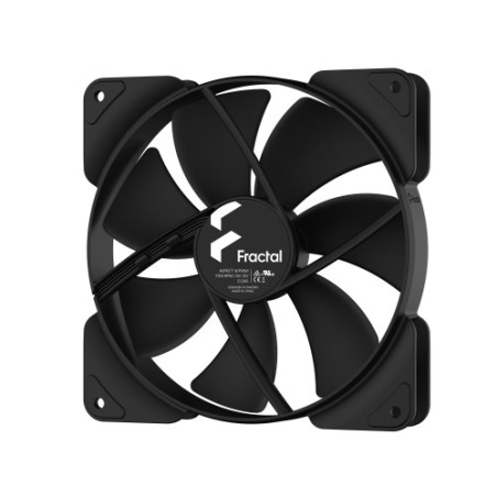 35096-Fractal Design Aspect 14 PWM Carcasa del ordenador Ventilador 14 cm Negro 1 pieza(s)