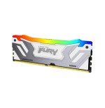 35109-MEMORIA KINGSTON 24GB 8400MT/S DDR5 CL40 CUDIMM FURY RENEGADE RGB WHITE XMP - KF584CU40RWA-24