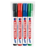 3514-ESTUCHE 4 MARCADORES 660 PIZARRA BLANCA SURTIDOS EDDING 660/4 S