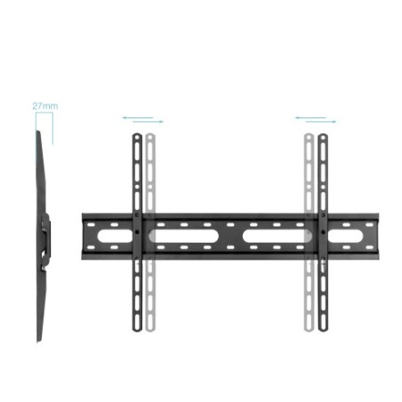 35236-TOOQ SOPORTE FIJO PARED PANTALLAS 37"-80", NEGRO