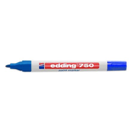 3525-MARCADOR PERMANENTE 2-4MM 750 AZUL EDDING 750-3