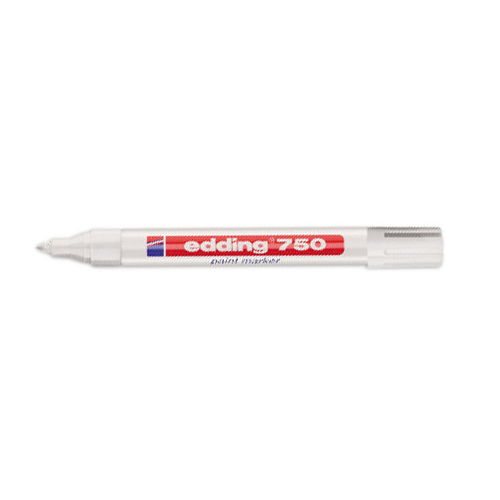 3526-MARCADOR PERMANENTE 2-4MM 750 BLANCO EDDING 750-49