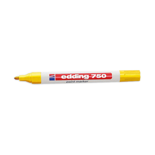 3527-MARCADOR PERMANENTE 2-4MM 750 AMARILLO EDDING 750-5