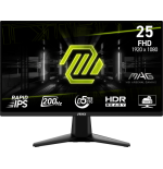35289-MSI MONITOR MAG 255F E20. 24.5". RAPID IPS FLAT. 1920x1080 . 240HZ. NEGRO