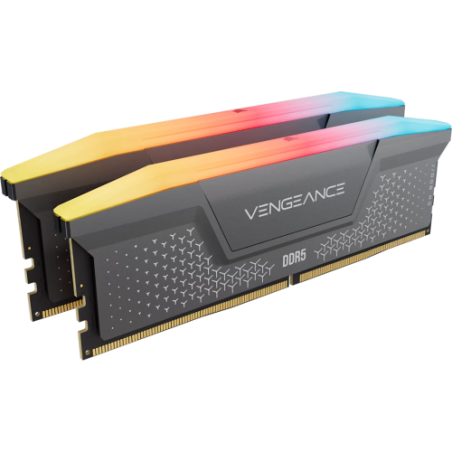 35291-MEMORIA CORSAIR DDR5 64GB 2X32GB PC6000 VENGEANCE RGB CMG64GX5M2D6000Z40
