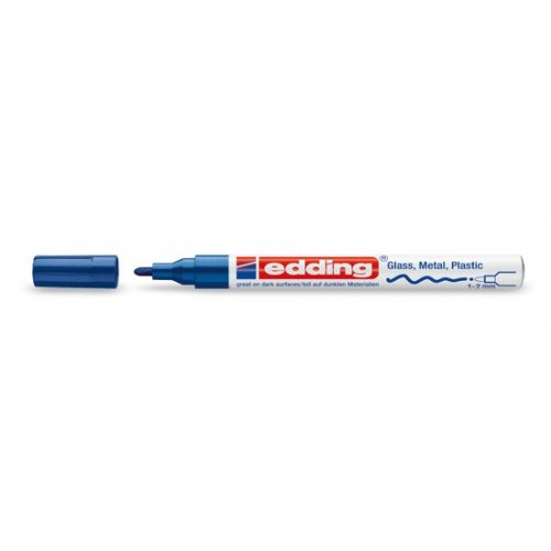 3531-MARCADOR PERMANENTE 1-2MM 751 AZUL EDDING 751-03