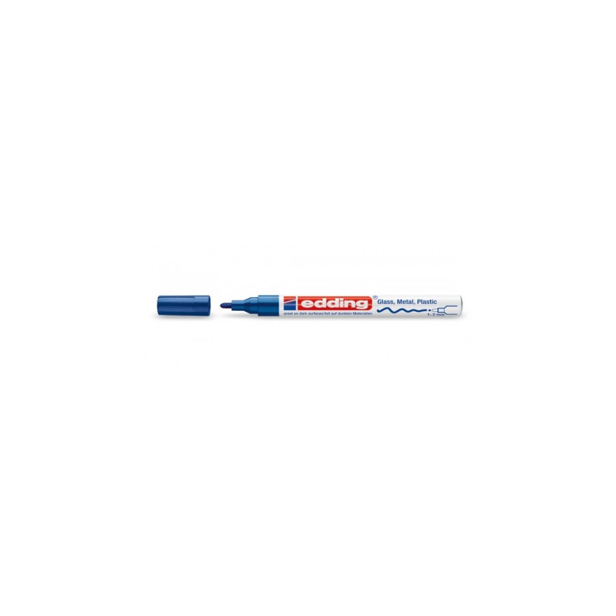 3531-MARCADOR PERMANENTE 1-2MM 751 AZUL EDDING 751-03