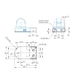 35329-VOGELS SMART METAL (S016.1010.11) CAMERA MOUNT WH - SONY SRG-X400