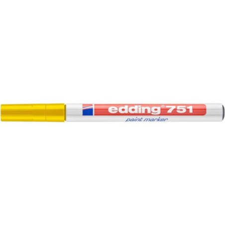 3534-MARCADOR PERMANENTE 1-2MM 751 AMARILLO EDDING 751-05