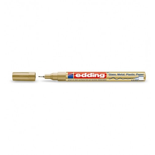 3537-MARCADOR PERMANENTE 0.8MM 780 ORO EDDING 780-53