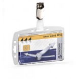 3542-CAJA DE 25 IDENTIFICADORES RIGIDOS CON PINZA PARA TARJETAS 54X85 DURABLE 8005-19