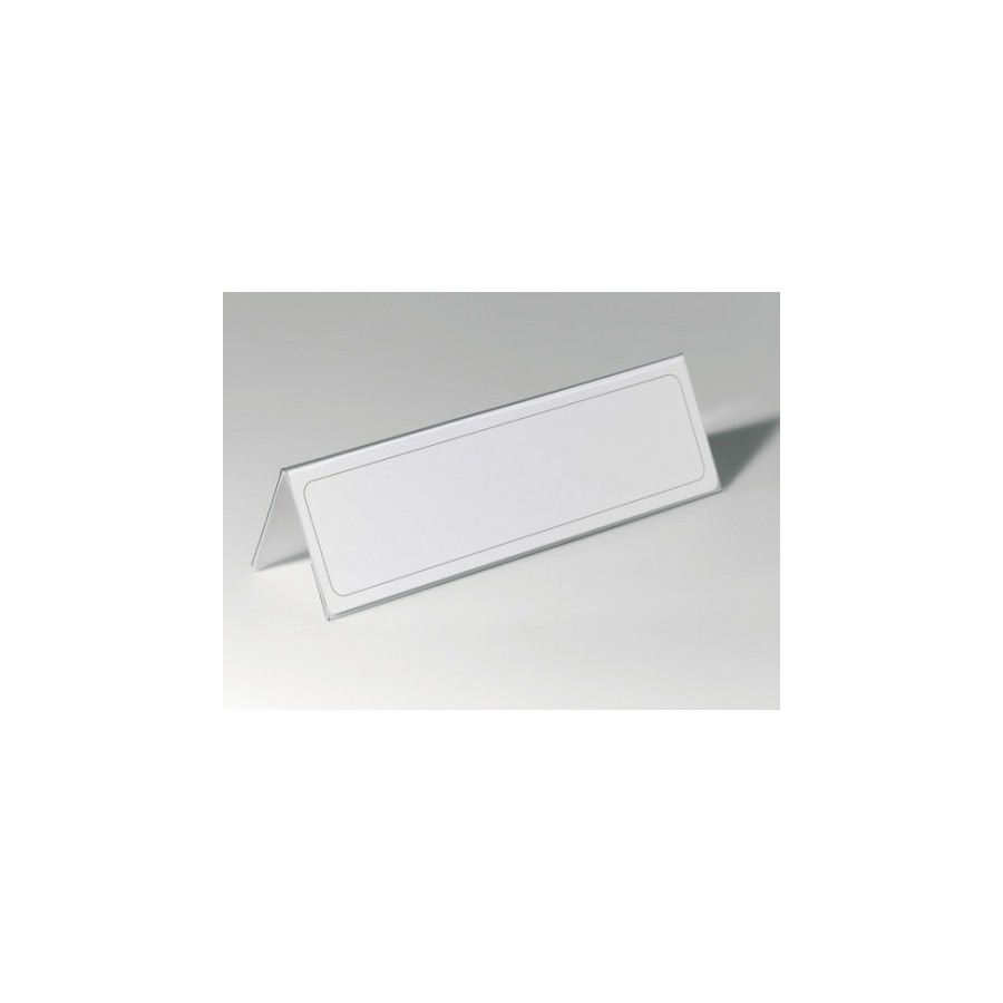 3546-CAJA DE 25 PORTANOMBRES RIGIDOS PVC 210X297MM DURABLE 8053-19