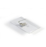 3549-CAJA DE 50 IDENTIFICADORES PINZA Y ALFILER PVC 54X90 DURABLE 8101-19