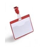 3552-CAJA DE 25 IDENTIFICADORES CON PINZA ROJO 60X90 DURABLE 8106-03