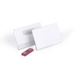 3558-CAJA DE 25 IDENTIFICADORES MAGNETICO PVC 54X90MM DURABLE 8117-19
