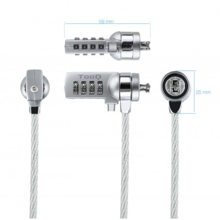 35585-TooQ TQCLKC0015 cable antirrobo