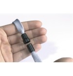 3561-CAJA DE 10 CINTAS PARA IDENTIFICADOR EN TEXTIL ANCHO 10MM COLOR GRIS DURABLE 8119-10