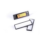 3563-CAJA DE 25 PORTANOMBRES CLIP CARD CON IMAN 17X67MM DURABLE 8132-01