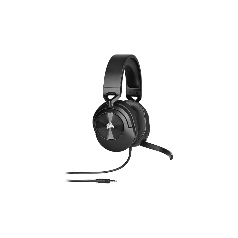 35639-Corsair HS55 STEREO Auriculares Alambrico De mano Juego Carbono