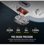 35695-RATON CORSAIR M75 WIRELESS BLANCO CH-931D011-EU