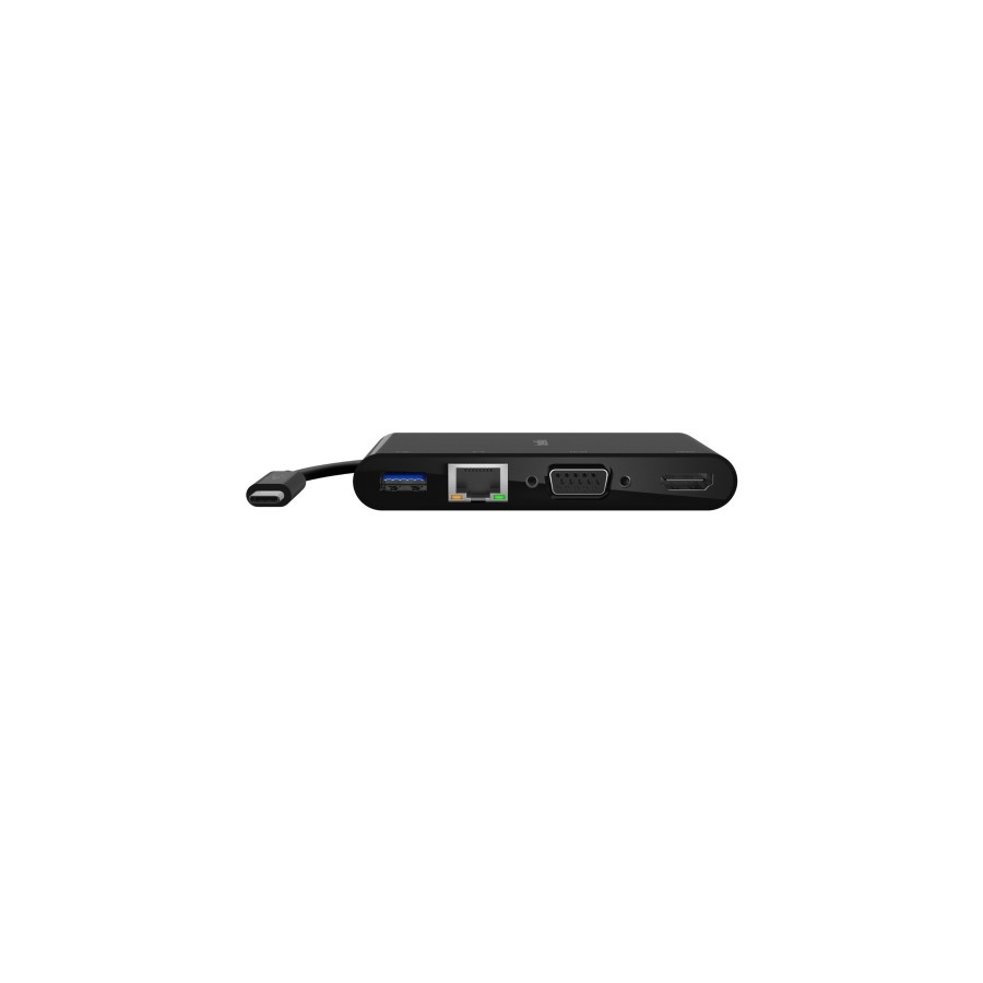 35842-Belkin AVC005BTBK base para portatil y replicador de puertos Alambrico USB 3.2 Gen 1 (3.1 Gen 1) Type-C Negro