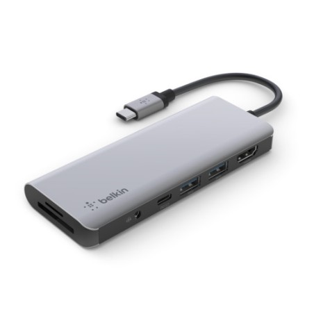 35845-Belkin AVC009btSGY USB 3.2 Gen 1 (3.1 Gen 1) Type-C Plata