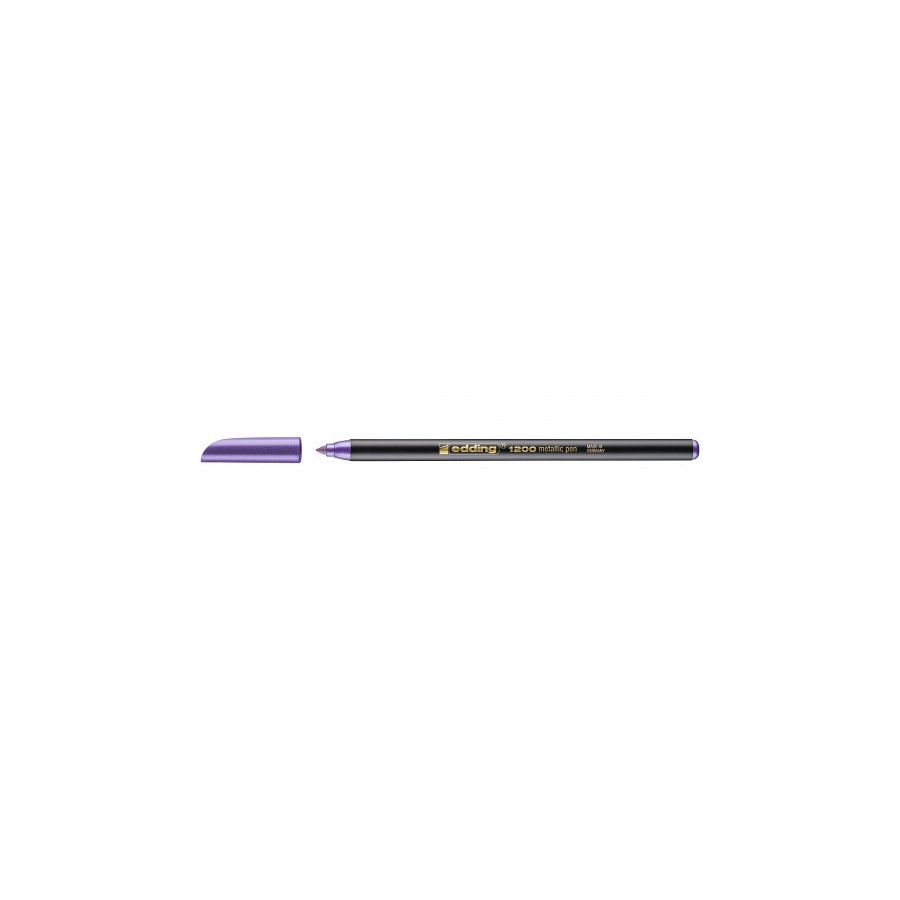 3585-ROTULADOR PUNTA FINA 1200 VIOLETA METALICO EDDING 1200-078