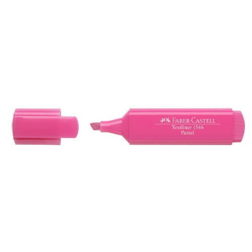 3594-MARCADOR FLUOR TEXTLINER ROSA PASTEL FABER CASTELL 154654