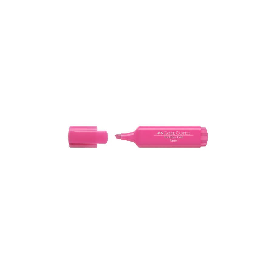3594-MARCADOR FLUOR TEXTLINER ROSA PASTEL FABER CASTELL 154654