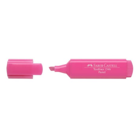 3594-MARCADOR FLUOR TEXTLINER ROSA PASTEL FABER CASTELL 154654