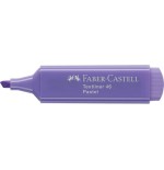 3596-MARCADOR FLUOR TEXTLINER LILA PASTEL FABER CASTELL 154656