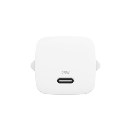 35997-BELKIN 25W USBC PD WALL CHARGER & 1M PVC C-C, WHT