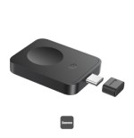 36036-OS-BASEUS MAGPRO MAGNETIC WIRELESS CHARGER FOR E-WATCH 2.5W COSMIC BLACK