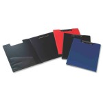 3617-CARPETA PORTABLOC CLIP CON TAPA EN COLOR NEGRO PARDO 213101