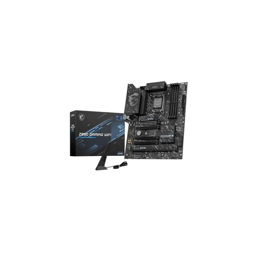 36182-PLACA MSI Z890 GAMING WIFI,INTEL,1851,Z890,4DDR5,256GB,1HDMI+1DP+1THUNDERBOLT4,4SATA3+4M.2,5GBLAN+WIFI7+BT5.4,4USB