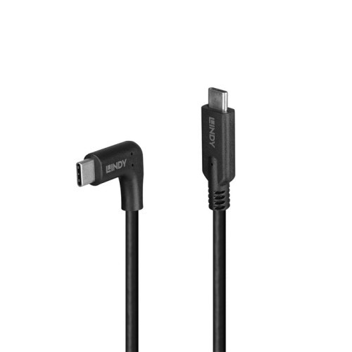 36291-Lindy 32017 cable USB USB 3.2 Gen 2 (3.1 Gen 2) 0,5 m USB C Negro