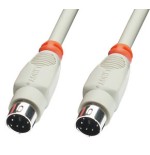 36305-Lindy PS/2 1.0m cable ps/2 1 m Gris
