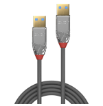 36438-Lindy 36626 cable USB USB 3.2 Gen 1 (3.1 Gen 1) 1 m USB A Gris