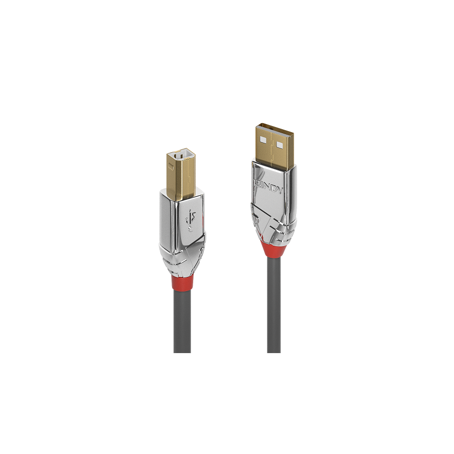 36467-Lindy 36645 cable USB USB 2.0 7,5 m USB A USB B Gris
