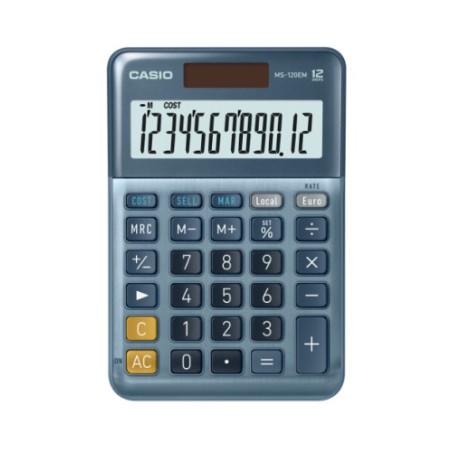 3651-CALCULADORA DE SOBREMESA DE 12 DIGITOS CASIO MS-120EM