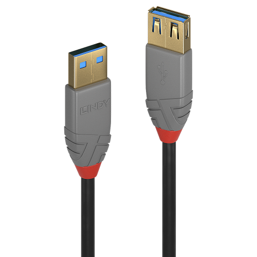 36609-Lindy 36763 cable USB USB 3.2 Gen 1 (3.1 Gen 1) 3 m USB A Negro