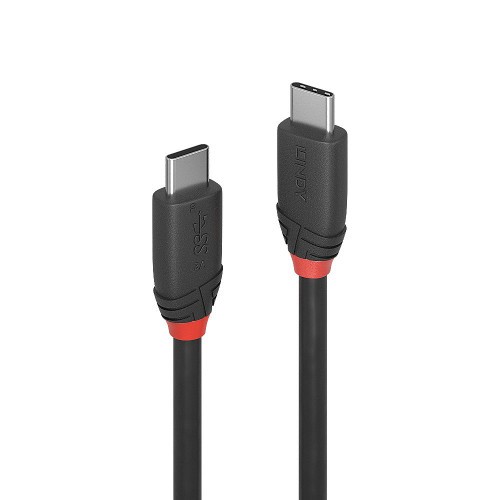 36663-Lindy 36906 cable USB USB 3.2 Gen 1 (3.1 Gen 1) 1 m USB C Negro